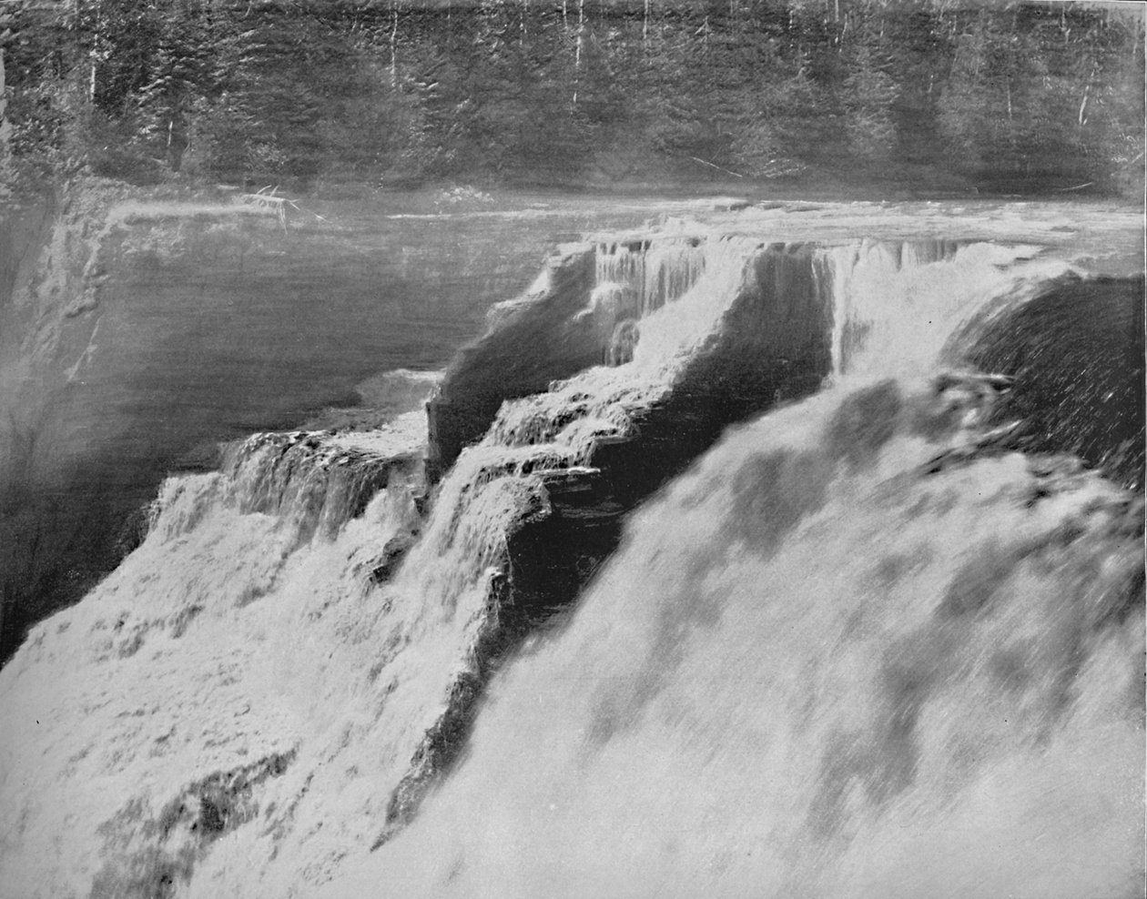 Kakabeka-vízesés, Superior-tó, 1897. alkotó: Unbekannt
