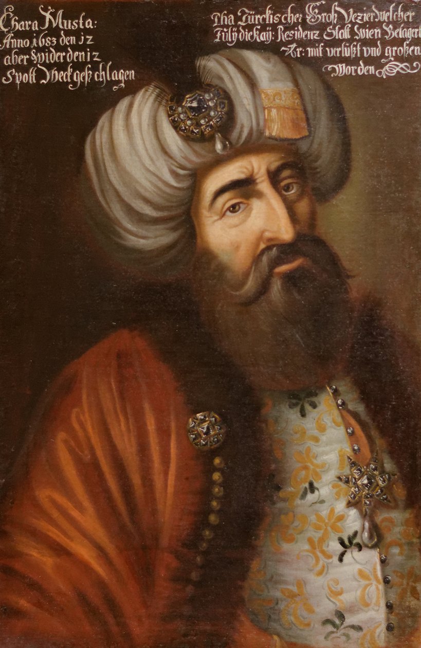 Kara Musztafa pasa, oszmán nagyvezír, 1683 körül alkotó: Unbekannt