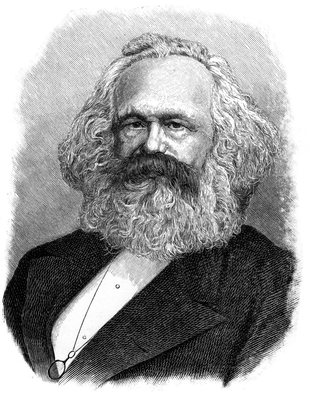 Karl Heinrich Marx német filozófus, politikai közgazdász és forradalmár, 1903 alkotó: Unbekannt
