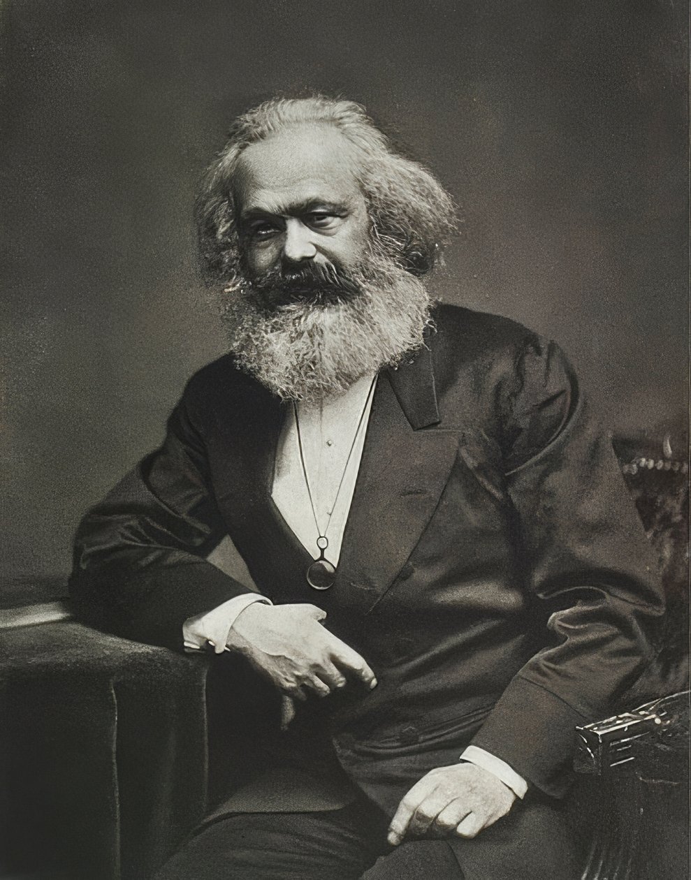 Karl Marx. 1880 körül alkotó: Unbekannt
