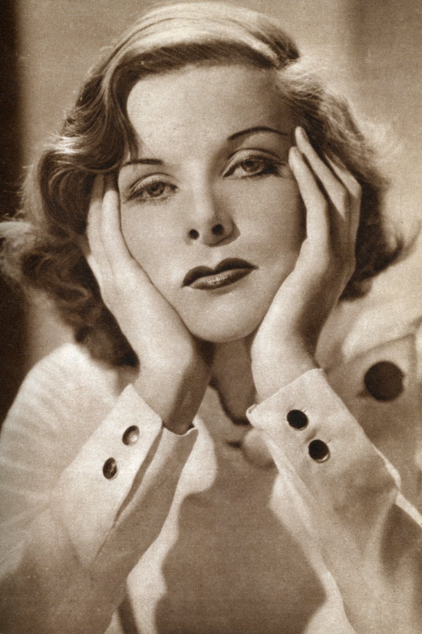 Katharine Hepburn amerikai színésznő, 1933 alkotó: Unbekannt