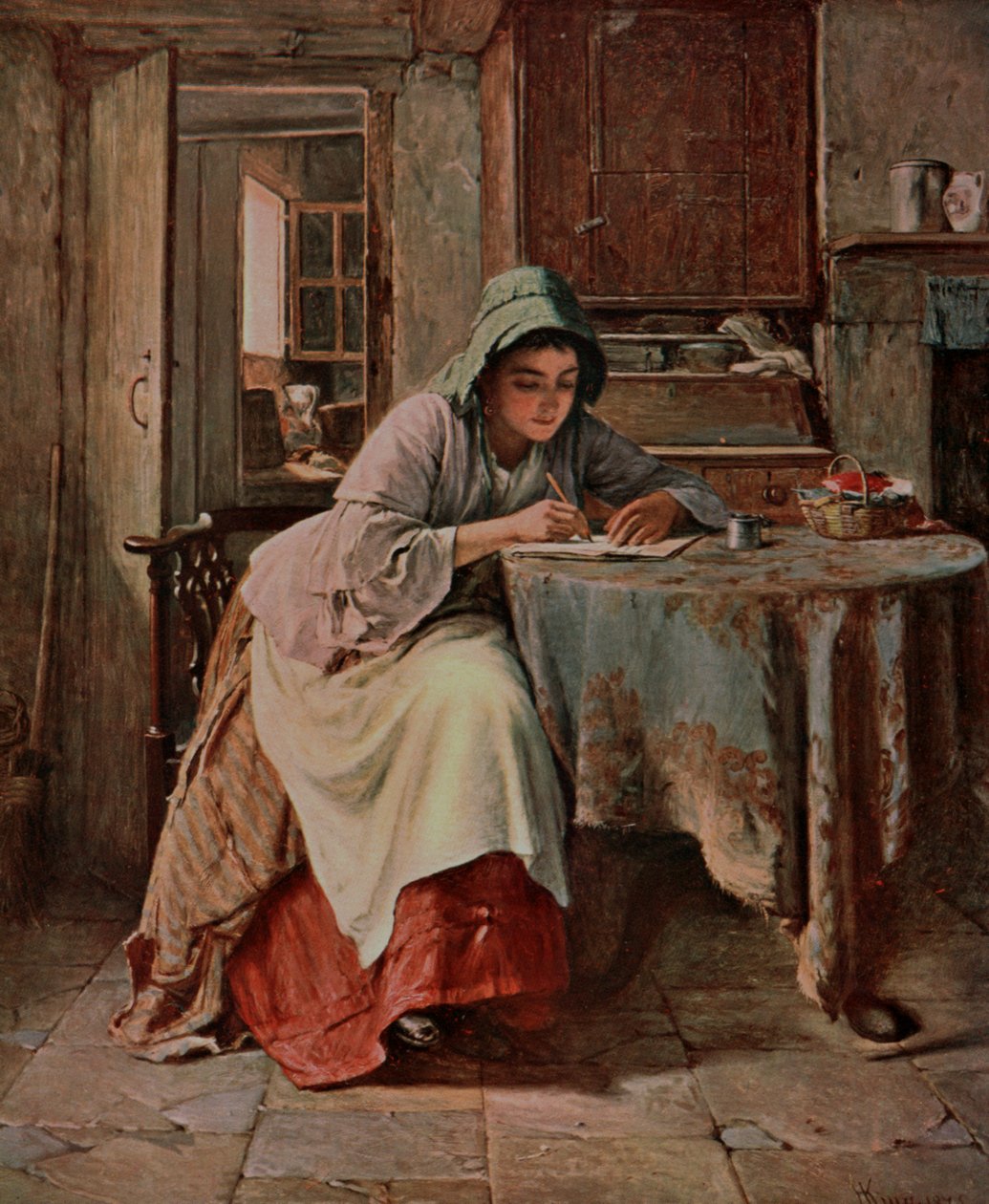 Katies levele, 1875, c1902. alkotó: Unbekannt