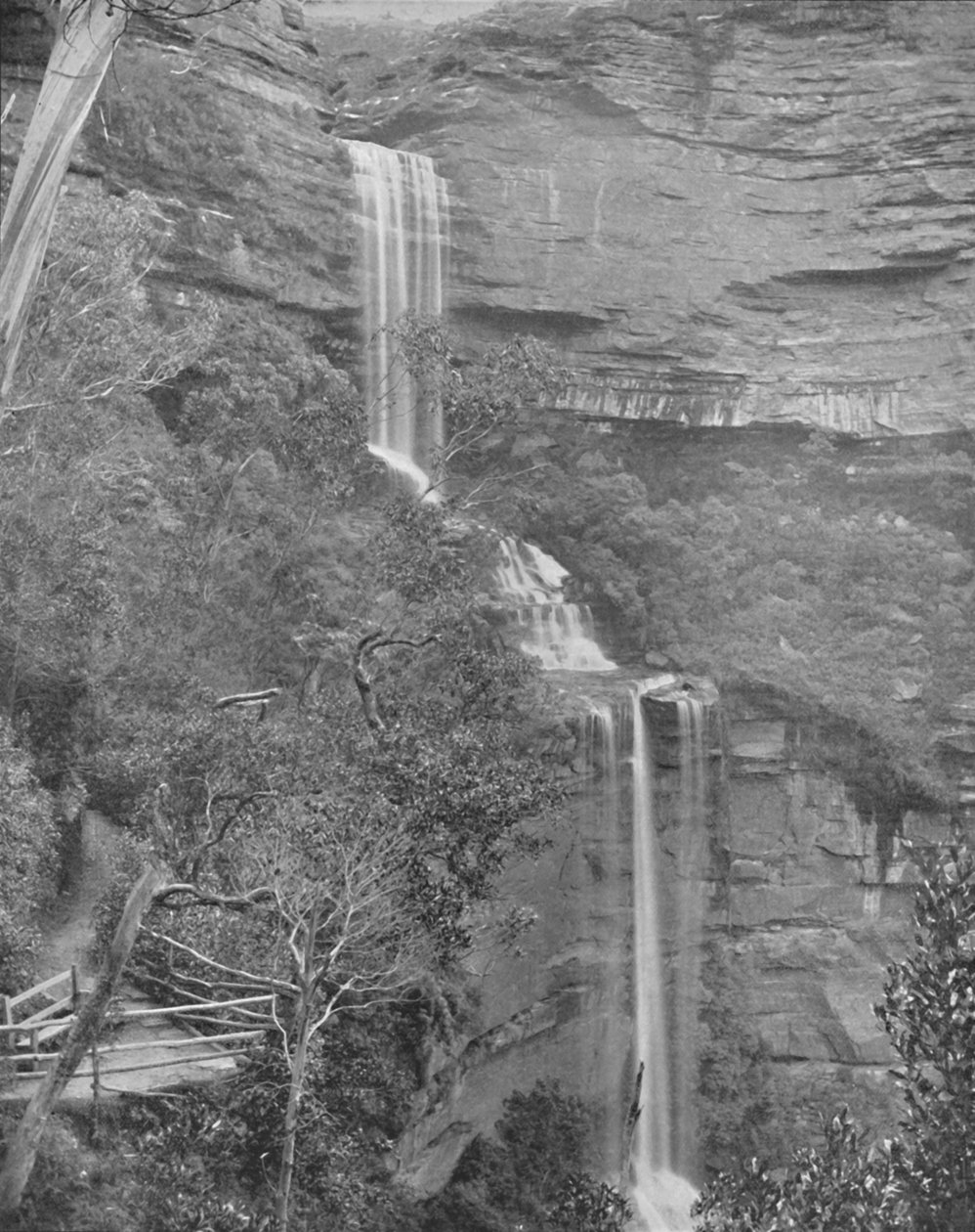Katoomba-vízesés, 19. század alkotó: Unbekannt