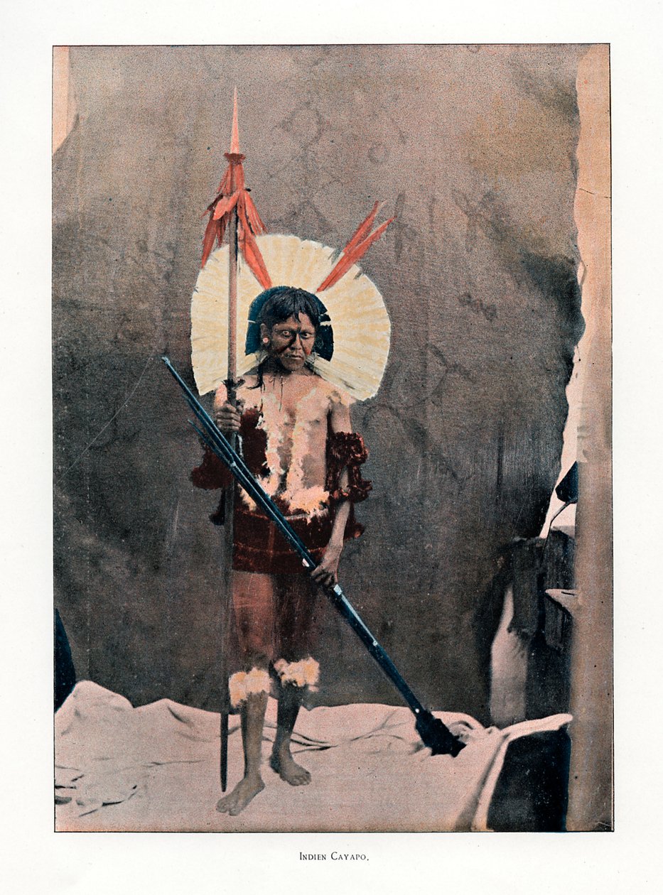 Kayapo indián, 19. század alkotó: Unbekannt