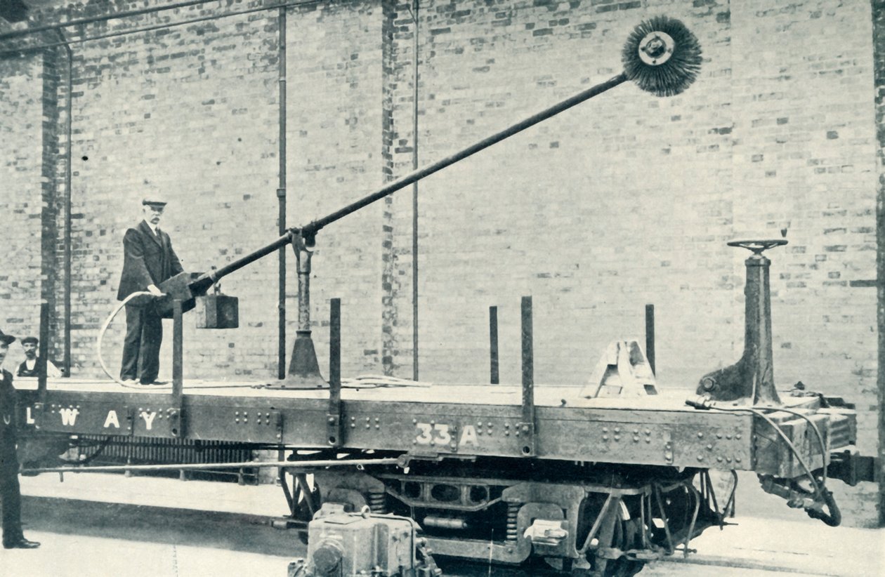Az alagutak tisztán tartása, 1922. alkotó: Unbekannt
