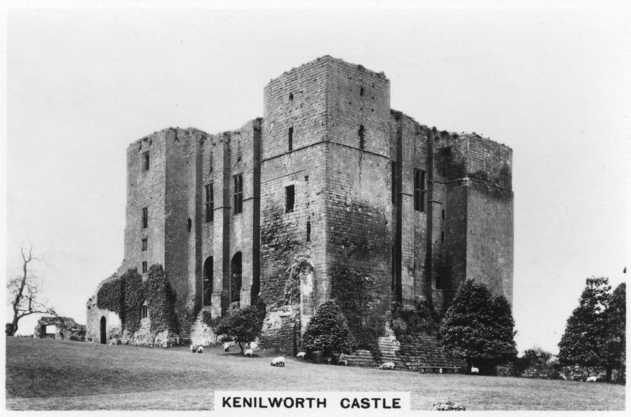Kenilworth kastély, Warwickshire, 1937 alkotó: Unbekannt