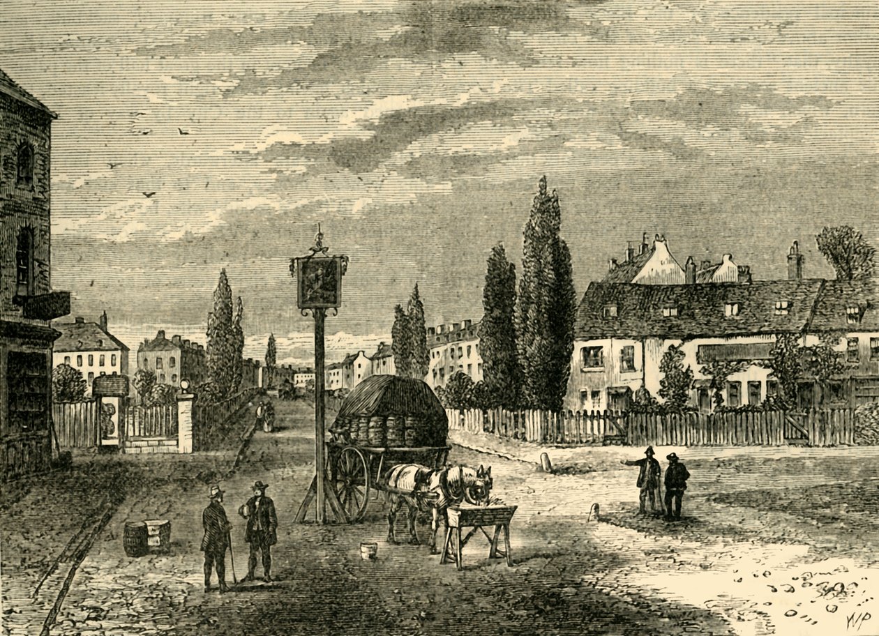 Kennington, a zöldből, 1780, c1878. alkotó: Unbekannt