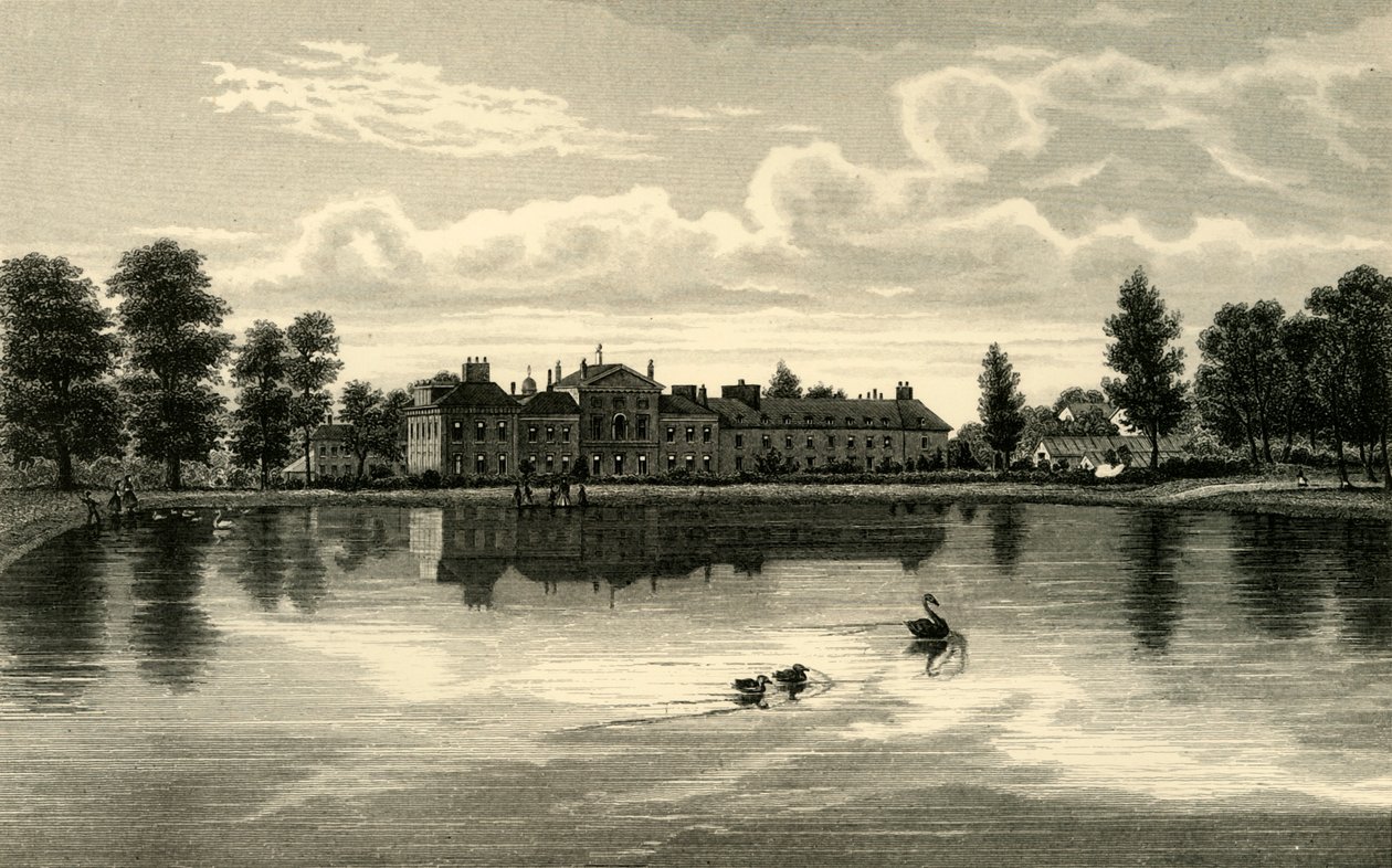 Kensington-palota, 1876. alkotó: Unbekannt