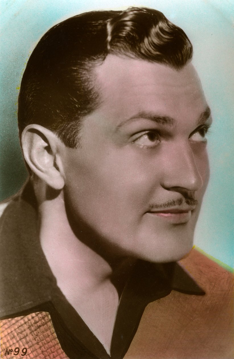 Kent Taylor 1906-1987, amerikai színész, 1930-as évek alkotó: Unbekannt