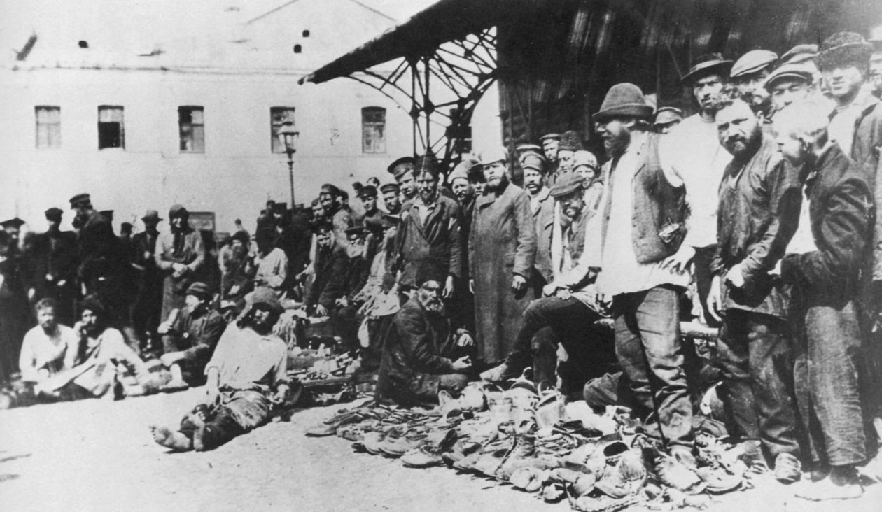 Khitrov piactér, Moszkva, Oroszország, 1900-as évek alkotó: Unbekannt