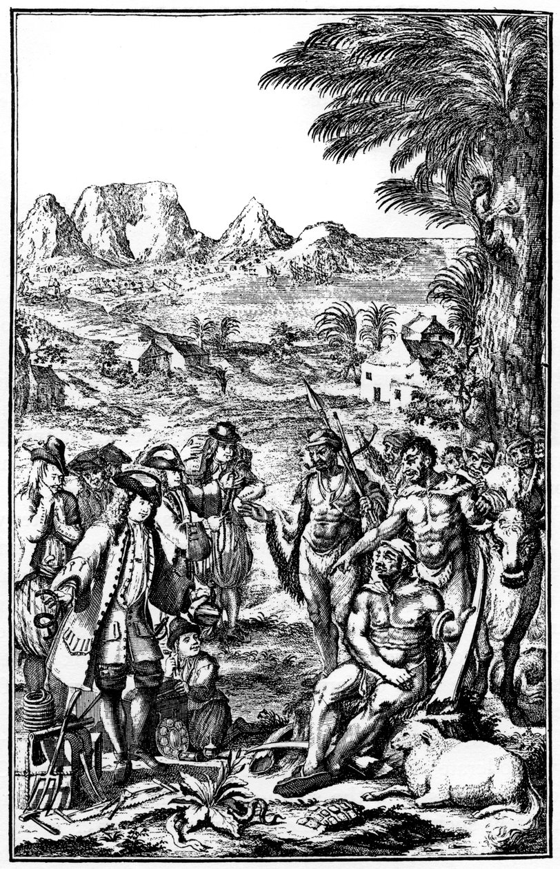 Khoikhois szarvasmarha-cserekereskedelem, Dél-Afrika, 1931 alkotó: Unbekannt