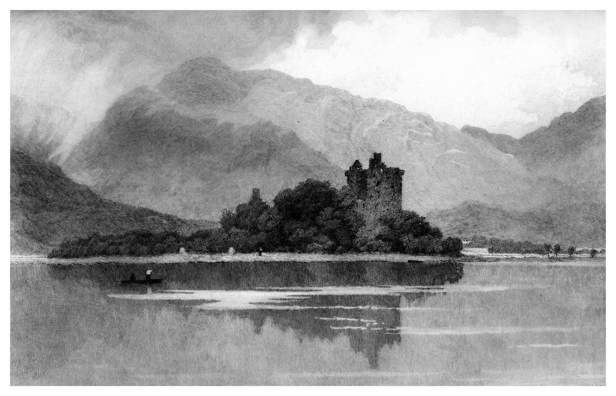 Kilchurn kastélya, 1895 alkotó: Unbekannt