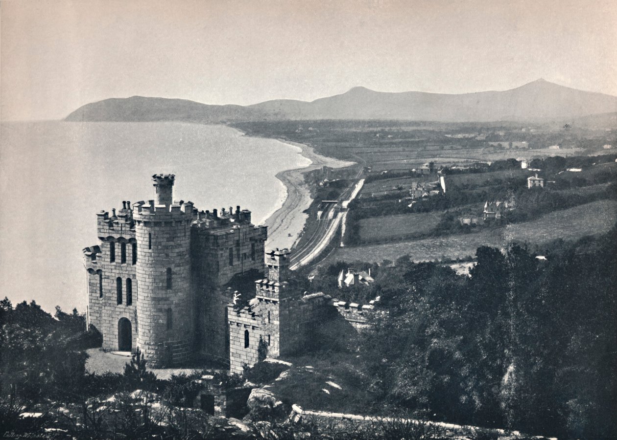 Killiney – Általános nézet, 1895 alkotó: Unbekannt