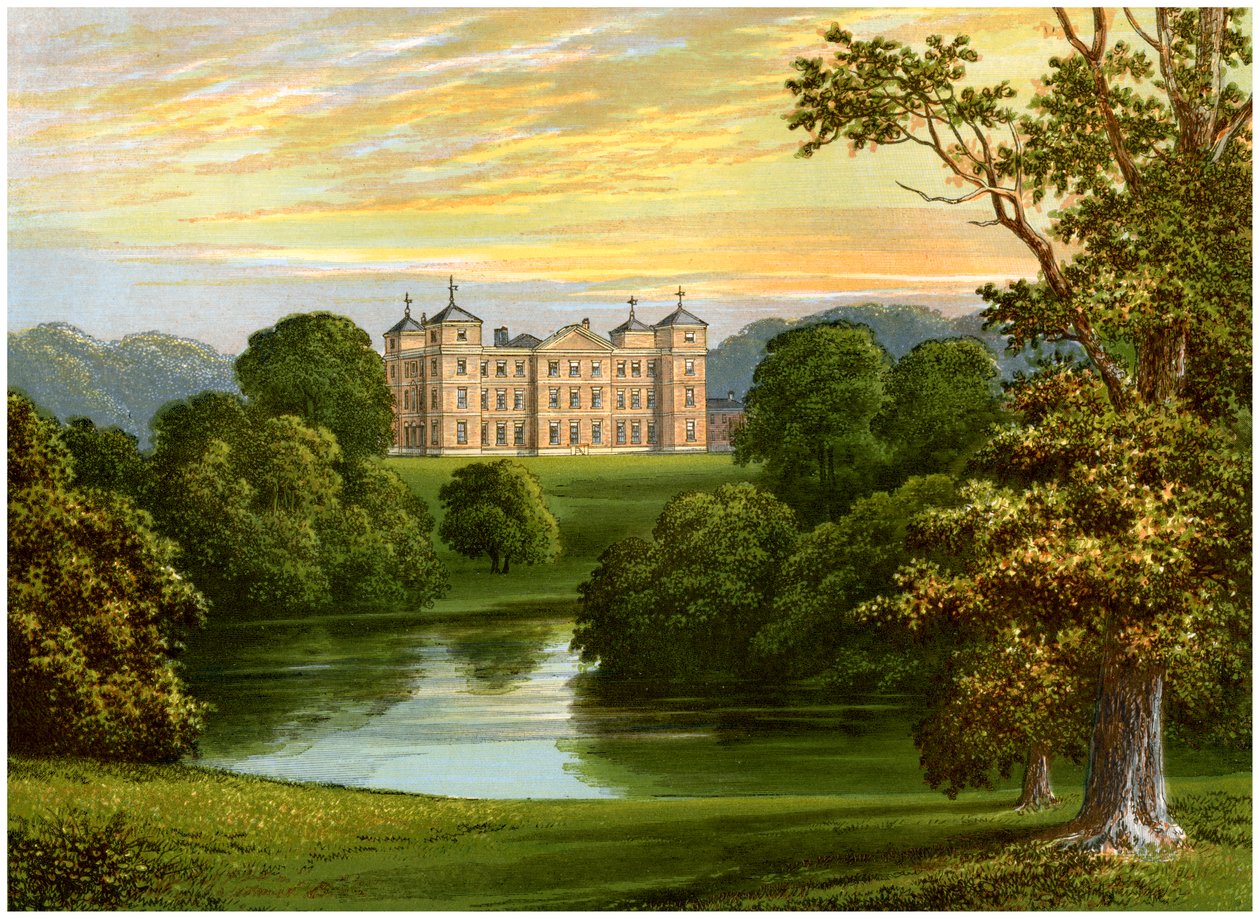 Kimberley Hall, Norfolk, Kimberley grófjának otthona, 1880 alkotó: Unbekannt