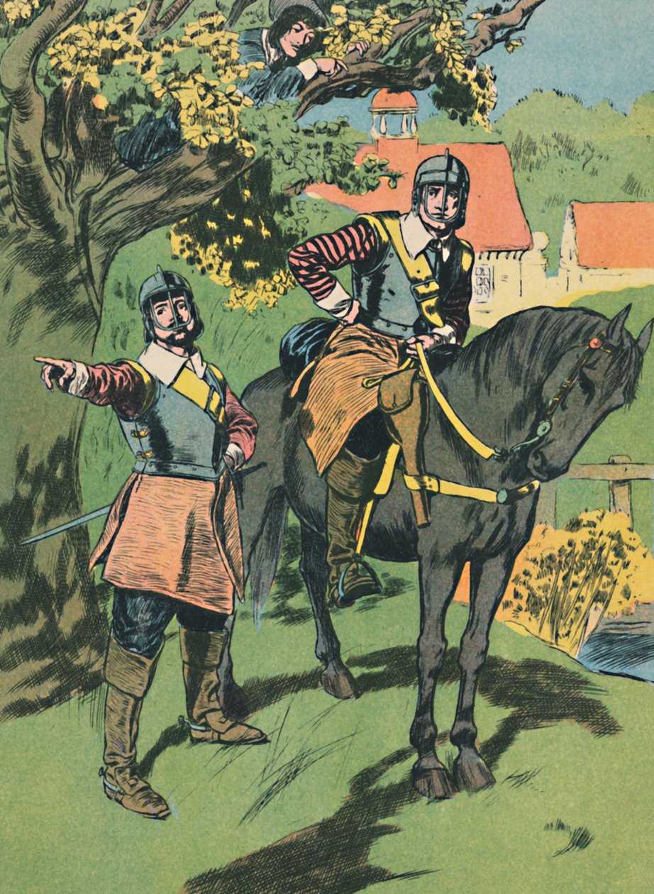 Károly király a tölgyben, c1907 alkotó: Unbekannt