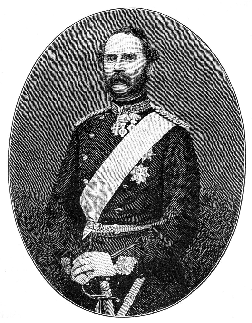 IX. keresztény dán király 1818-1906 alkotó: Unbekannt