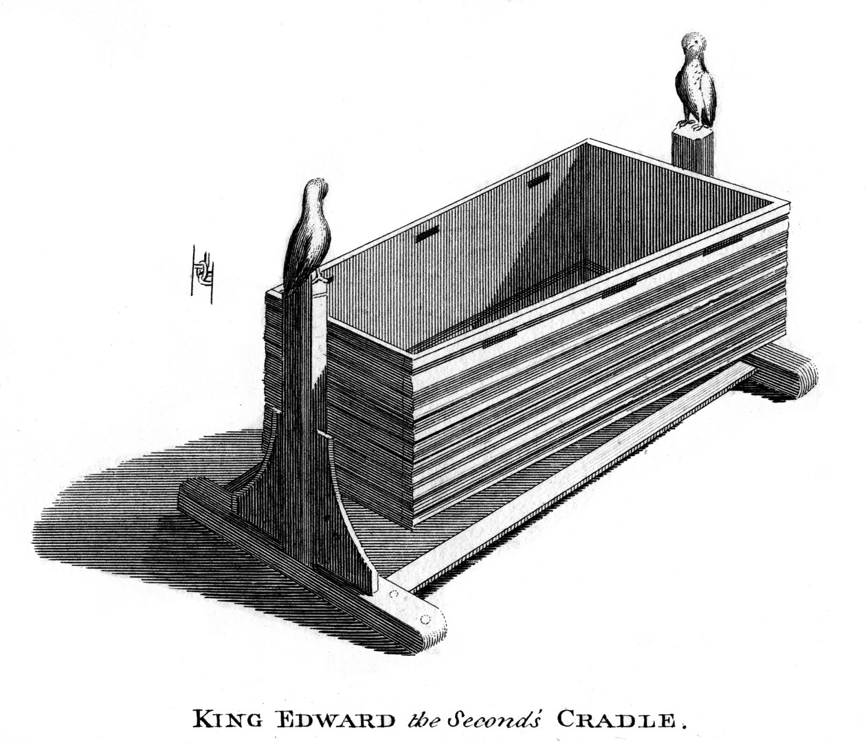II. Edward király bölcsője alkotó: Unbekannt