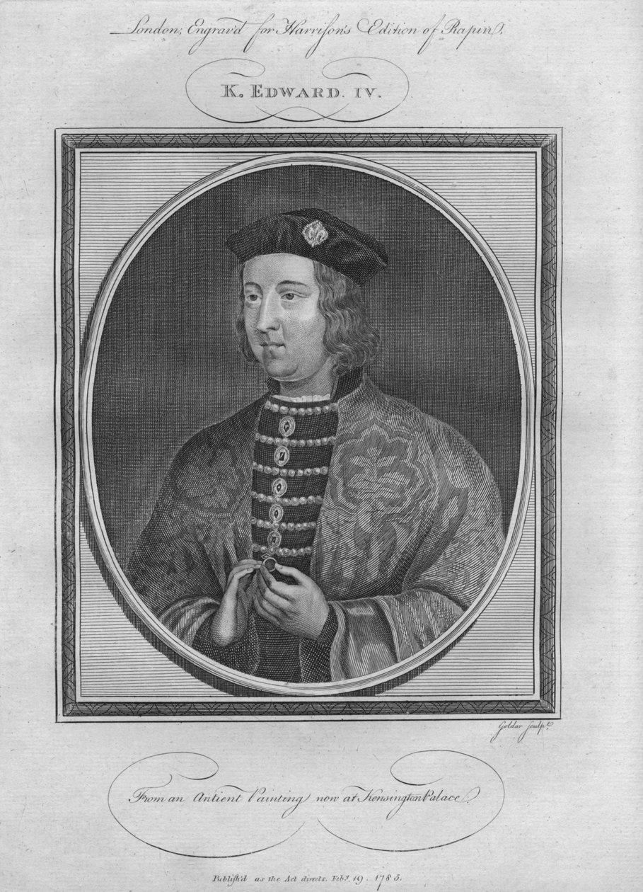 IV. Edward király, 1785. alkotó: Unbekannt