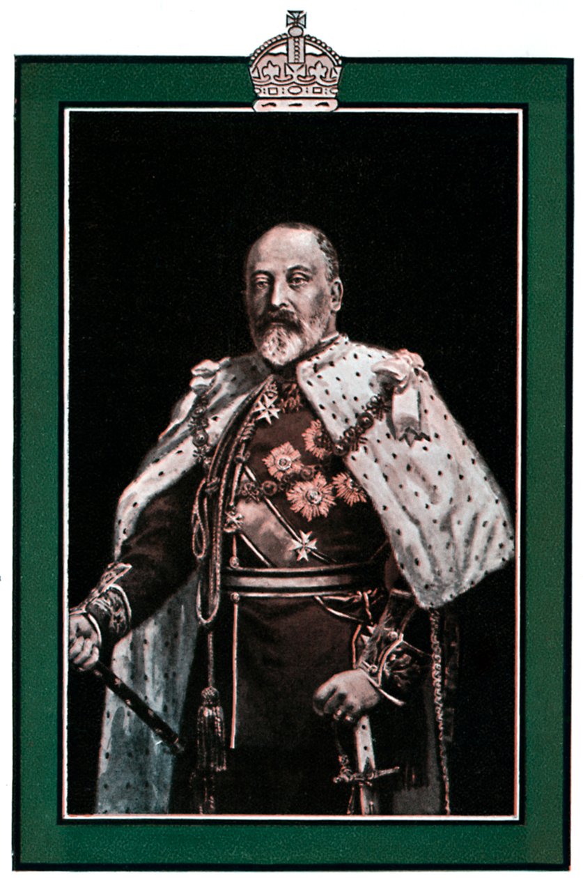 VII. Edward király 1841-1910, 1902-1903 alkotó: Unbekannt