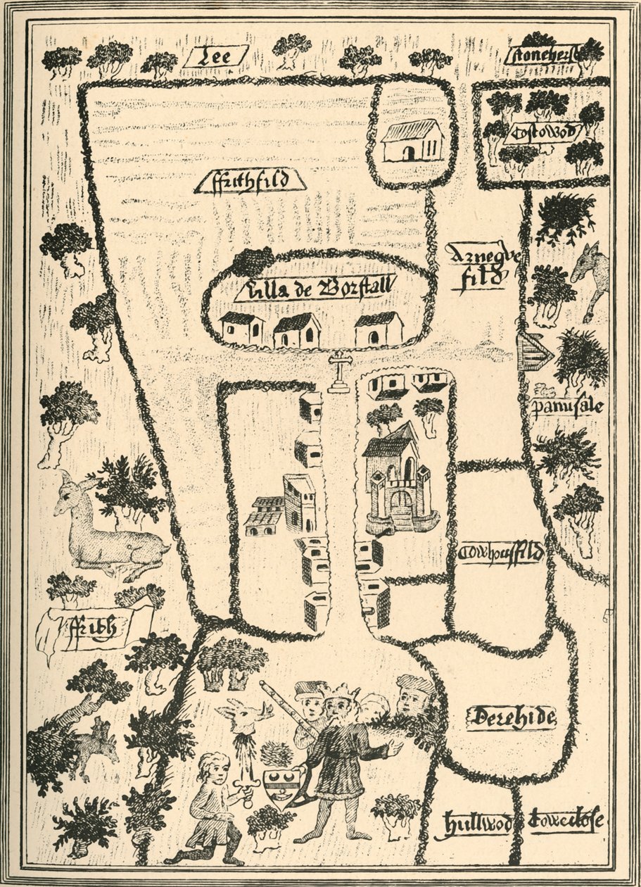 Edward király Hitvallók Palotája Borstal Brillben, 1908 alkotó: Unbekannt