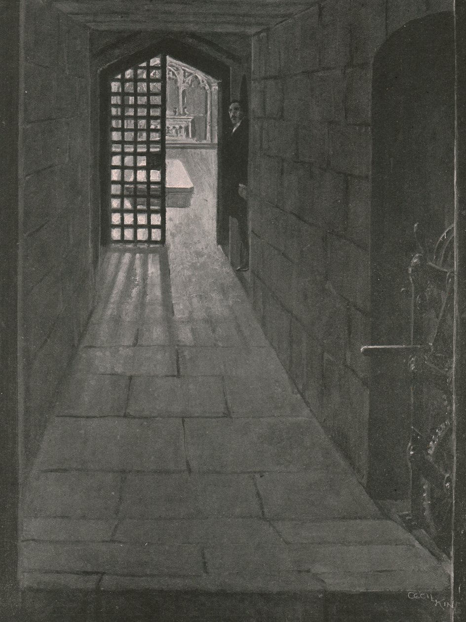 Edwards király sírja az Albert Emlékkápolna alatt, Windsor, 1910. alkotó: Unbekannt