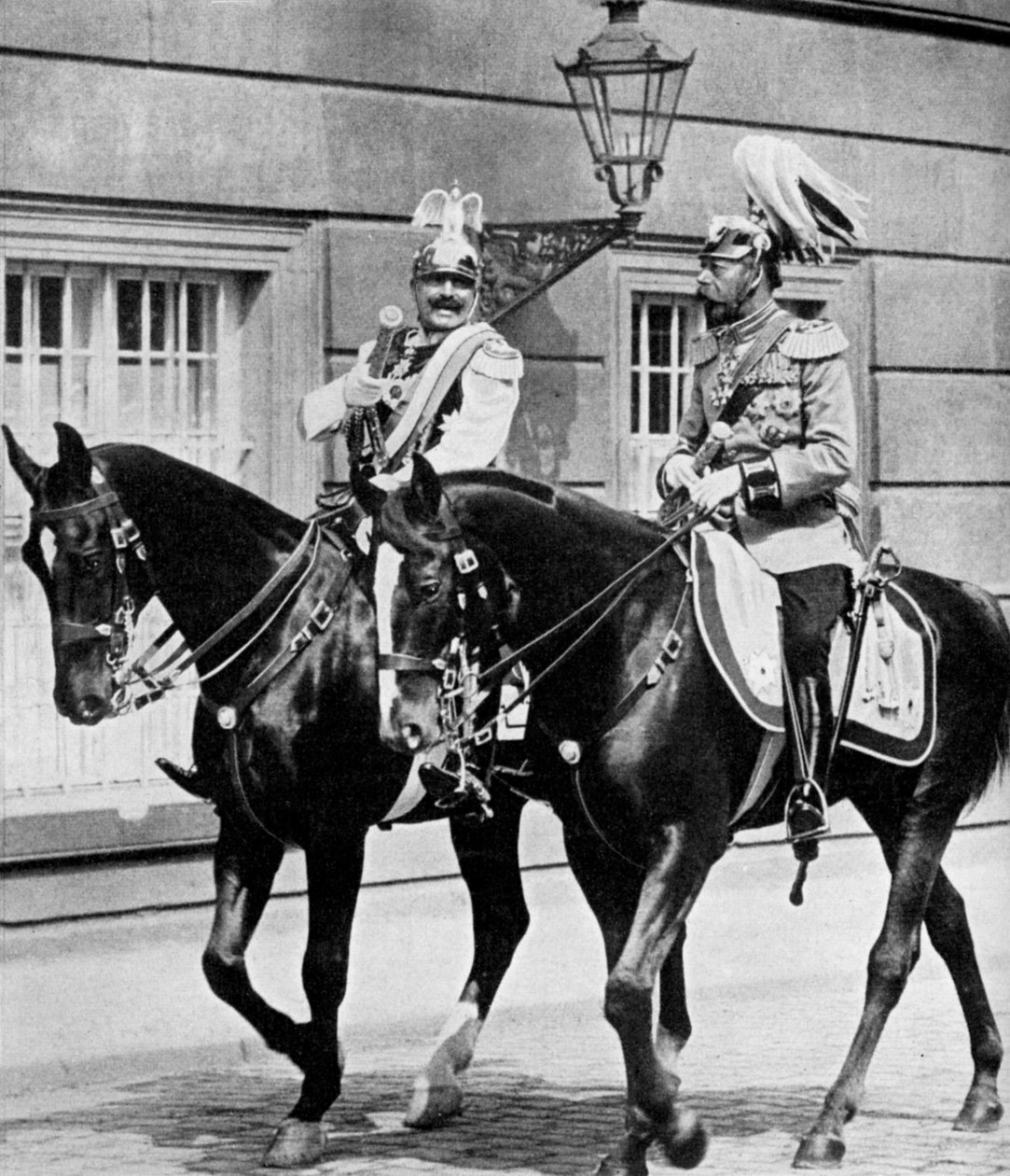 V. György brit király és II. Vilmos német császár, 1913, 1951 alkotó: Unbekannt