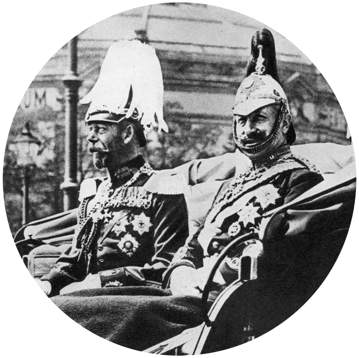 V. György, Nagy-Britannia királya és a német császár, Berlin, 1913 alkotó: Unbekannt