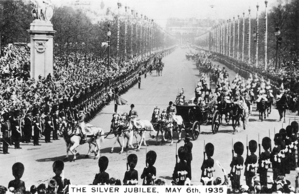 Király György vs ezüst jubileum, London, 1935. május 6 alkotó: Unbekannt