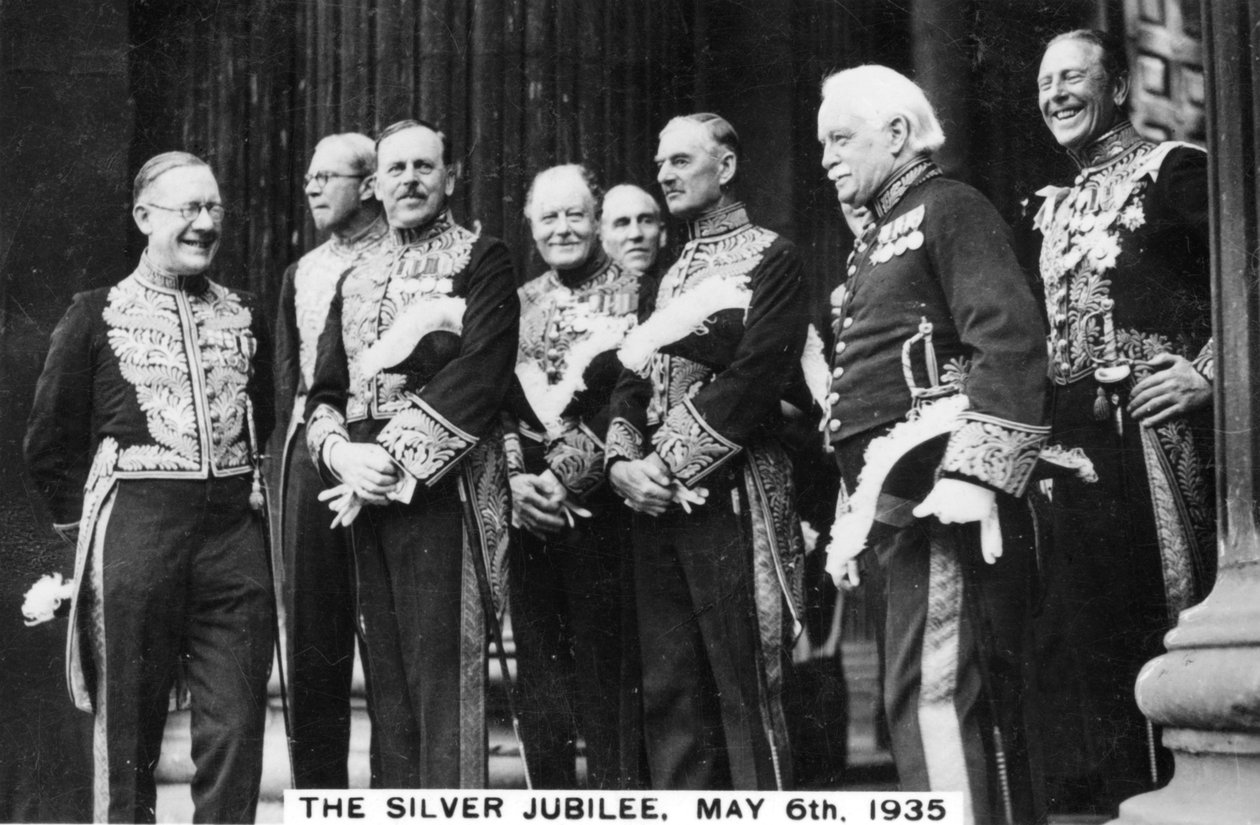 Király György vs ezüst jubileum, London, 1935. május 6 alkotó: Unbekannt