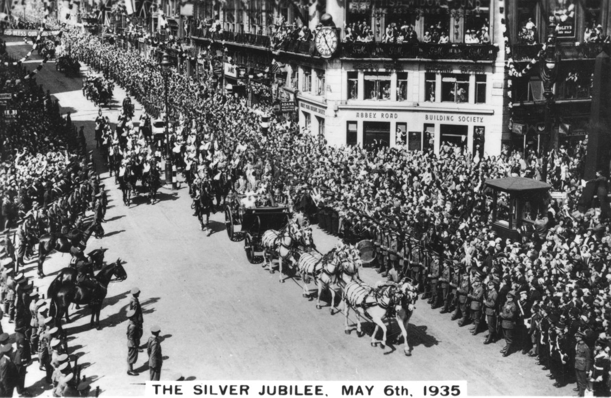 Király György vs ezüst jubileum, London, 1935. május 6 alkotó: Unbekannt