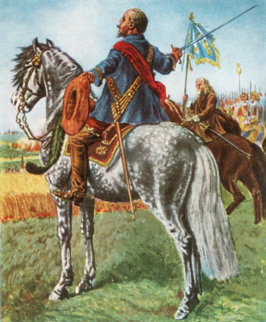 Gustavus Adolph svéd király, 1936. alkotó: Unbekannt
