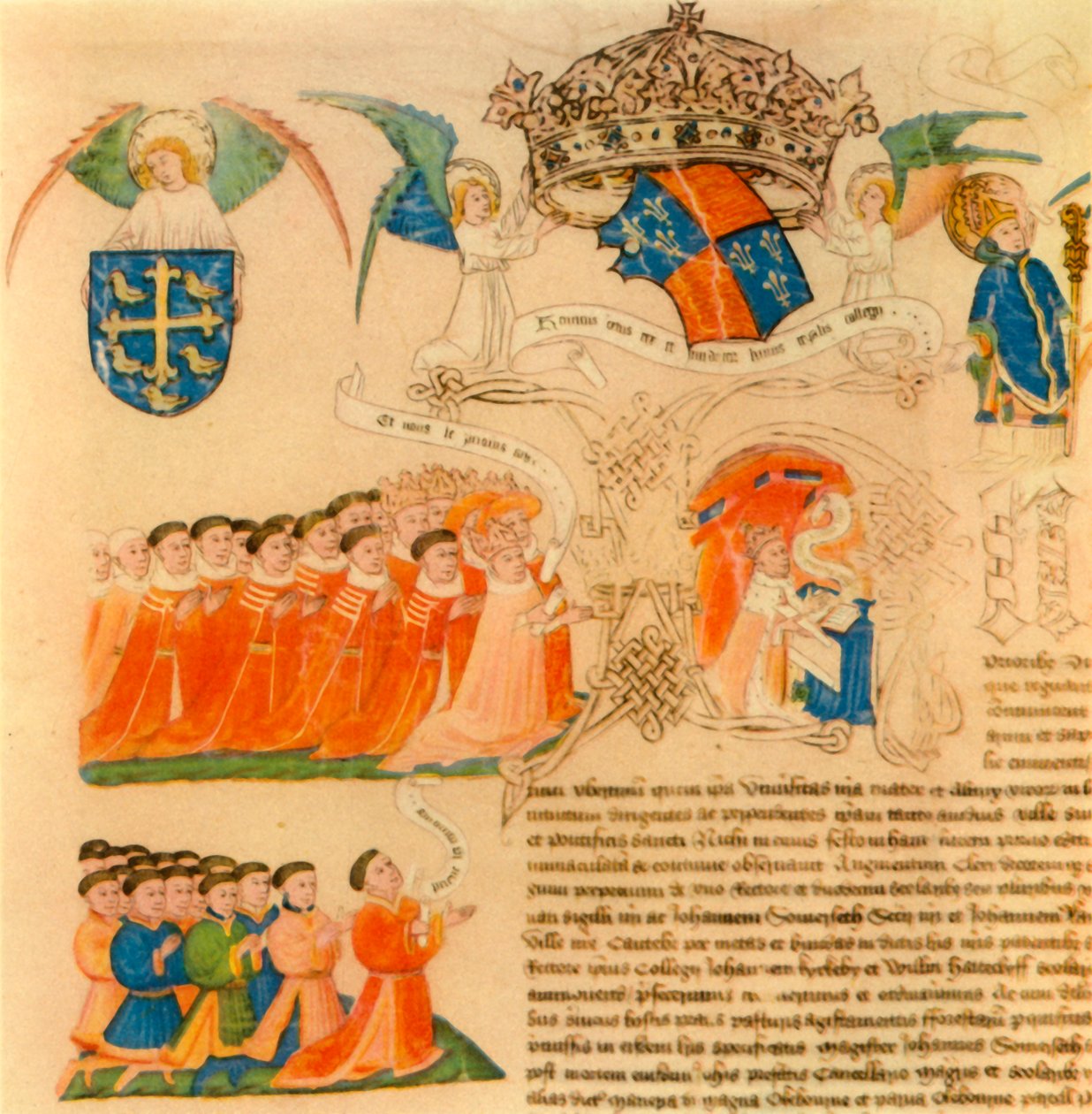 „VI. Henrik király a Lordok és a Commons képviselőivel”, 1446, 1947. alkotó: Unbekannt