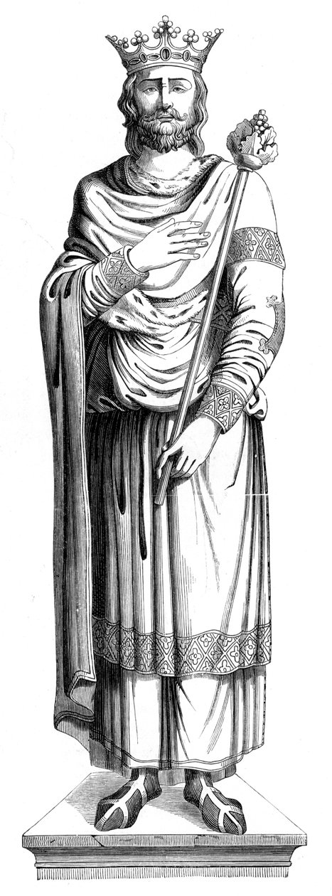 VII. Lajos francia király 1120-1180, 1849. XVI. század alkotó: Unbekannt