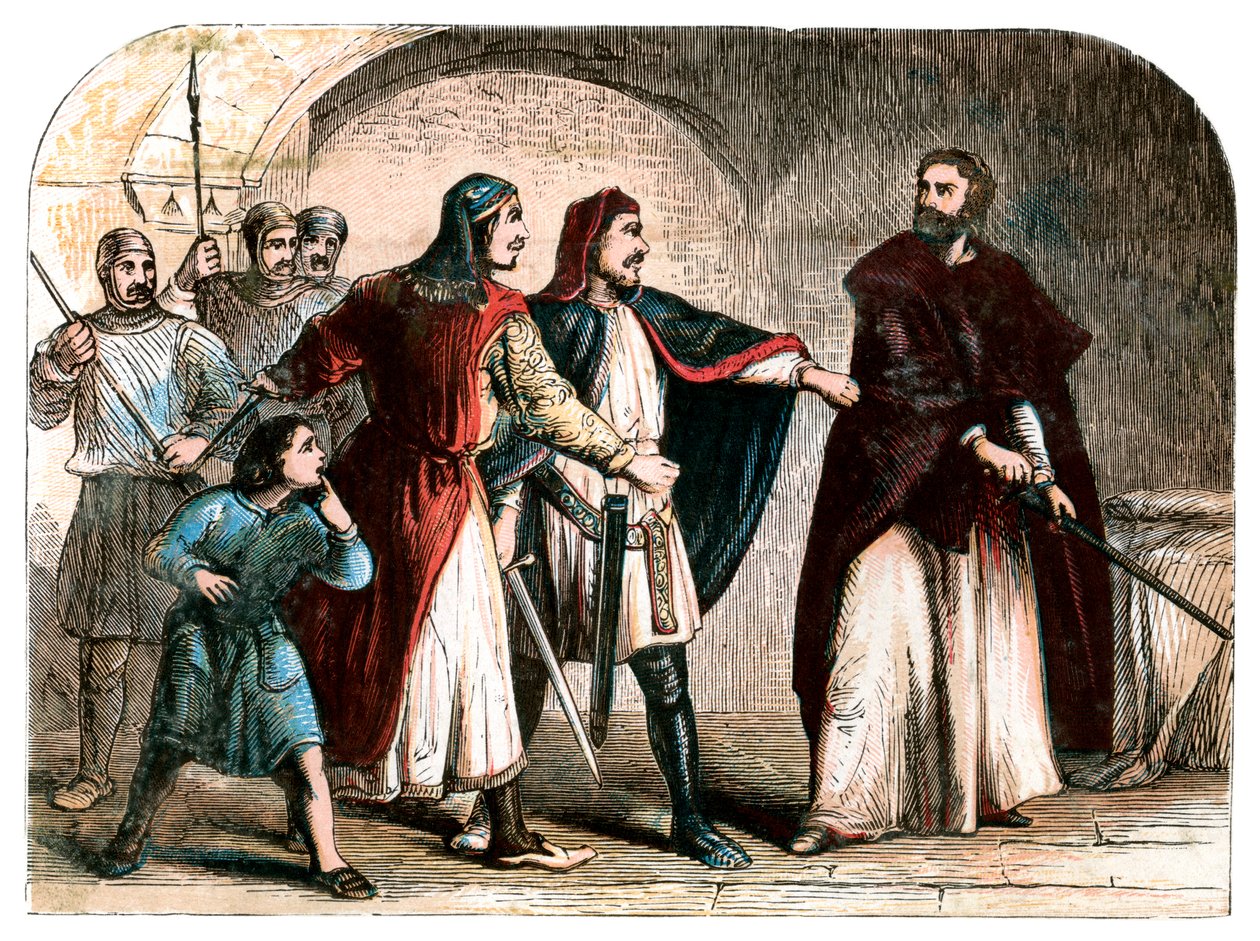 I. Richárd király 1157-1199 börtönben alkotó: Unbekannt