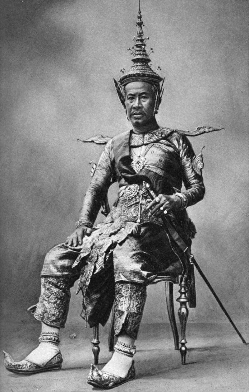 Sisowath kambodzsai király, 1922 alkotó: Unbekannt