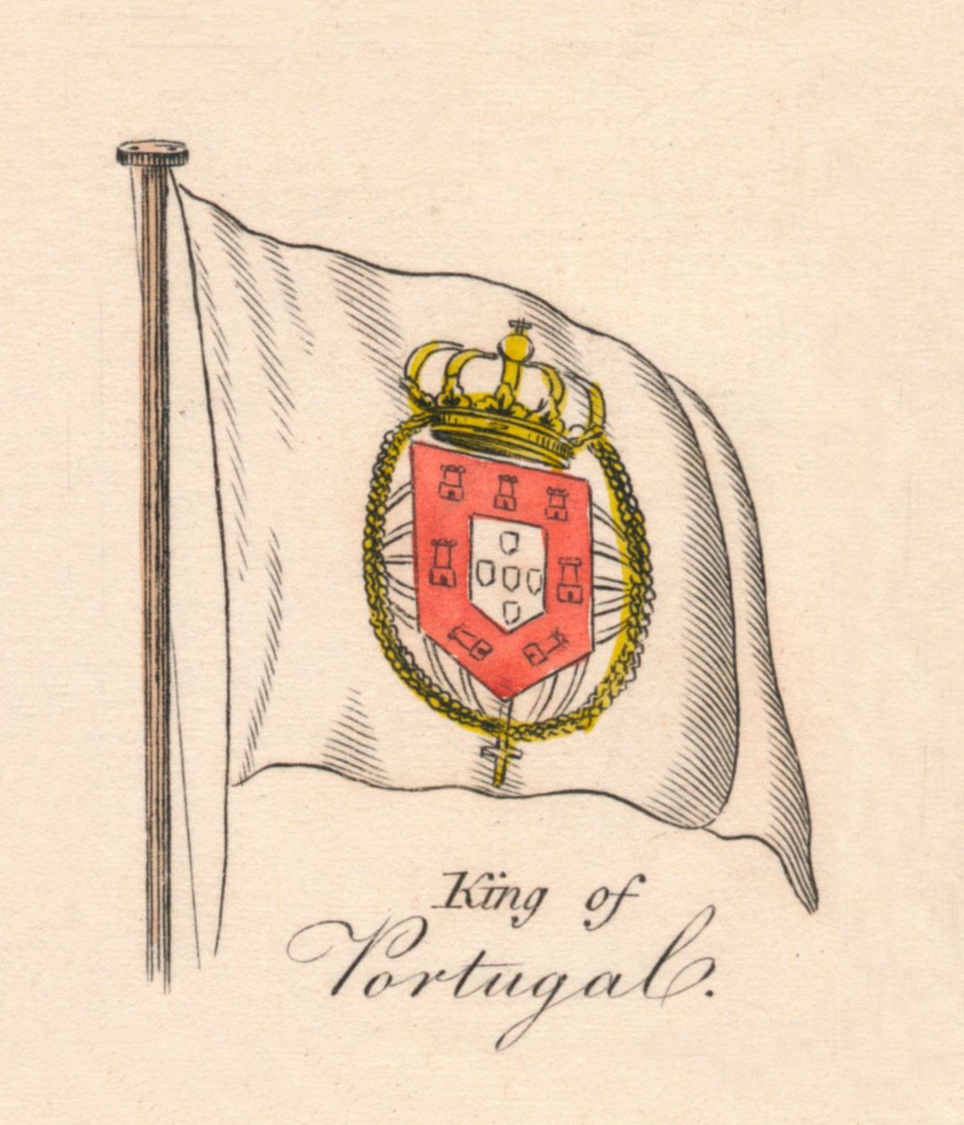Portugália királya, 1838 alkotó: Unbekannt