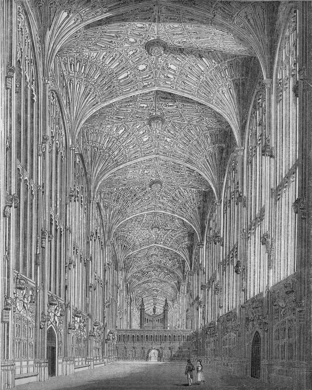 Kings College kápolna, 1845 alkotó: Unbekannt