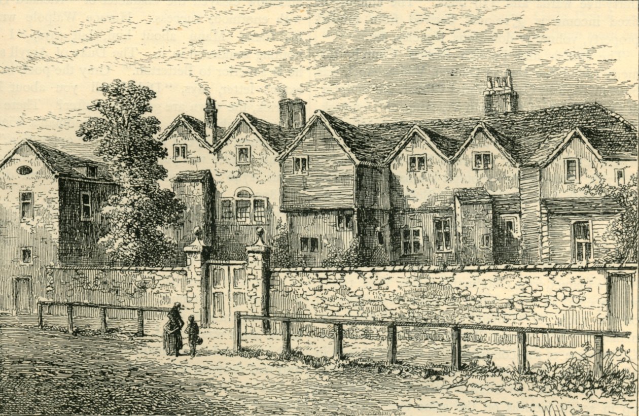 Kirby kastély, Bethnal Green The Blind Beggars House, 1872. alkotó: Unbekannt