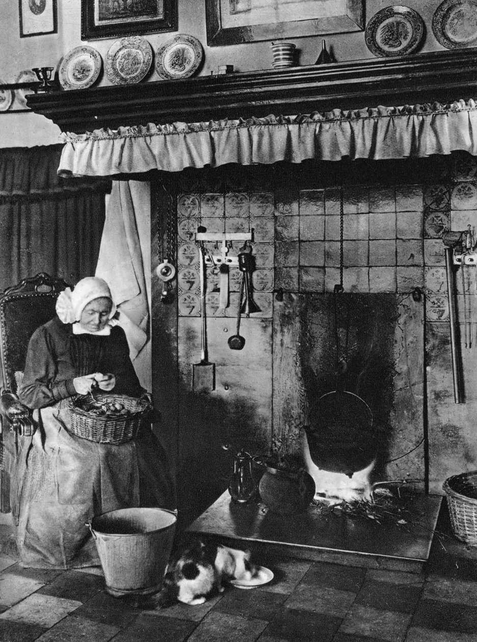 Konyha és nappali egyben, Twente, Hollandia, 1934 alkotó: Unbekannt