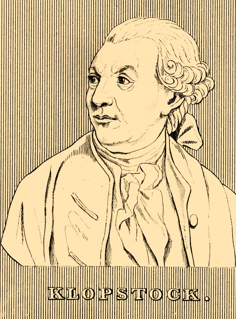 Klopstock, 1724-1803, 1830. alkotó: Unbekannt