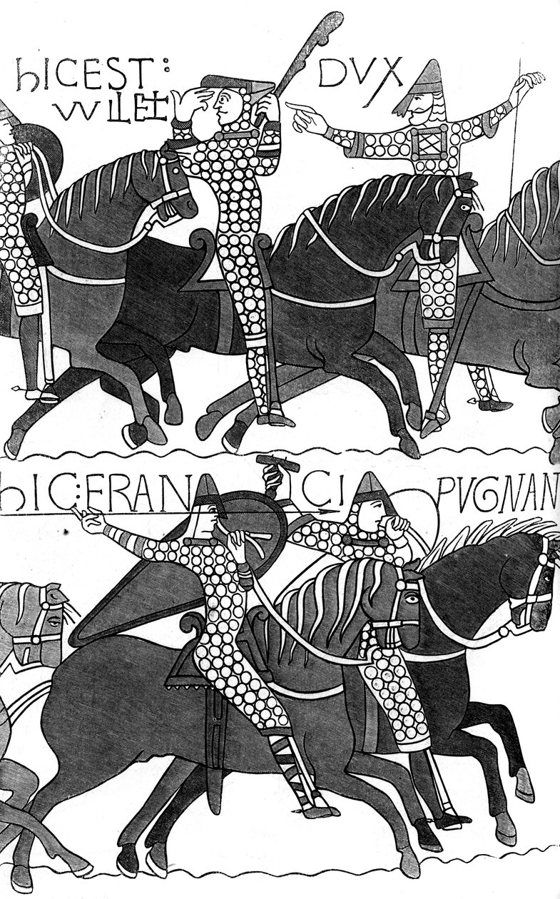 Guillaume herceg lovagjai, 1070 1849 alkotó: Unbekannt
