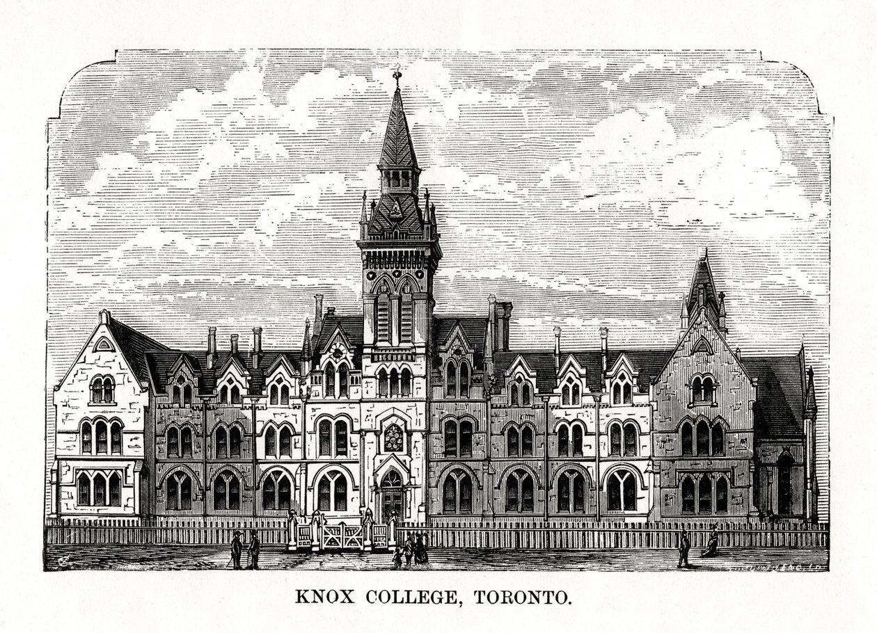 Knox College, Toronto, Ontario, Kanada, 19. század alkotó: Unbekannt