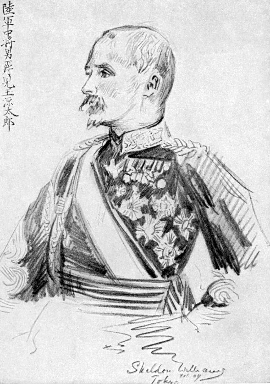 Kodama Gentaro, japán katona és államférfi, orosz-japán háború, 1904-5 alkotó: Unbekannt