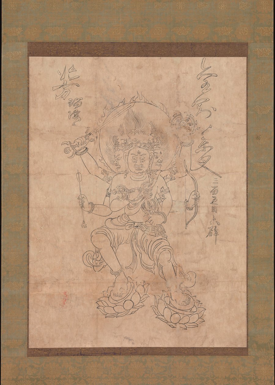 Kongo Yasha Myoo, 12th century. alkotó: Unbekannt