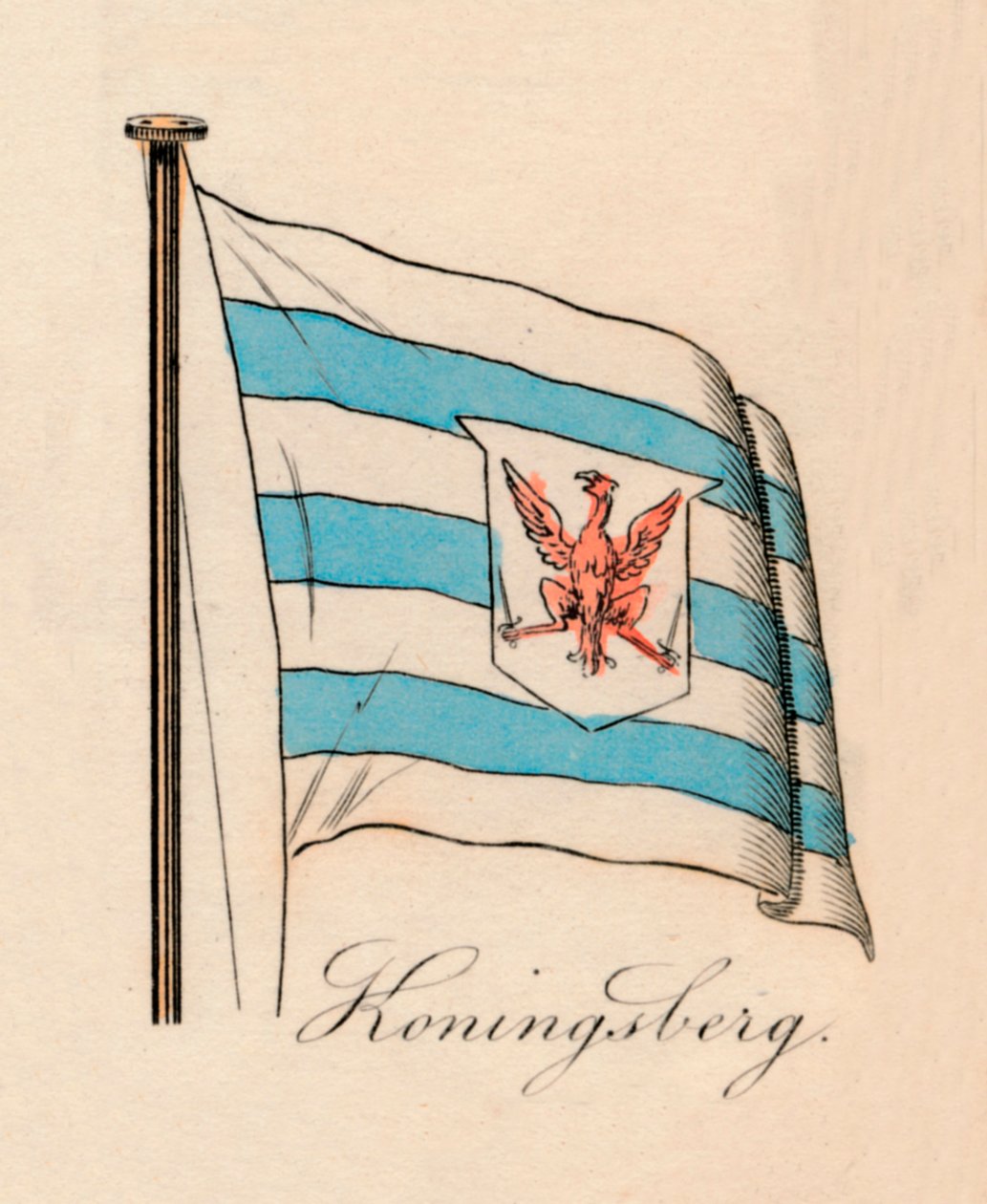 Koningsberg, 1838 alkotó: Unbekannt