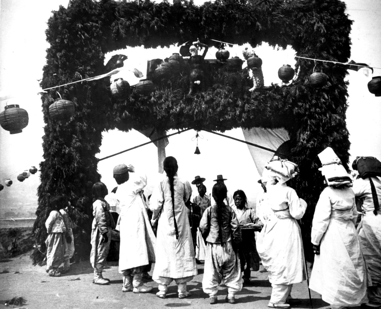 Koreai gyerekek, 1900 alkotó: Unbekannt