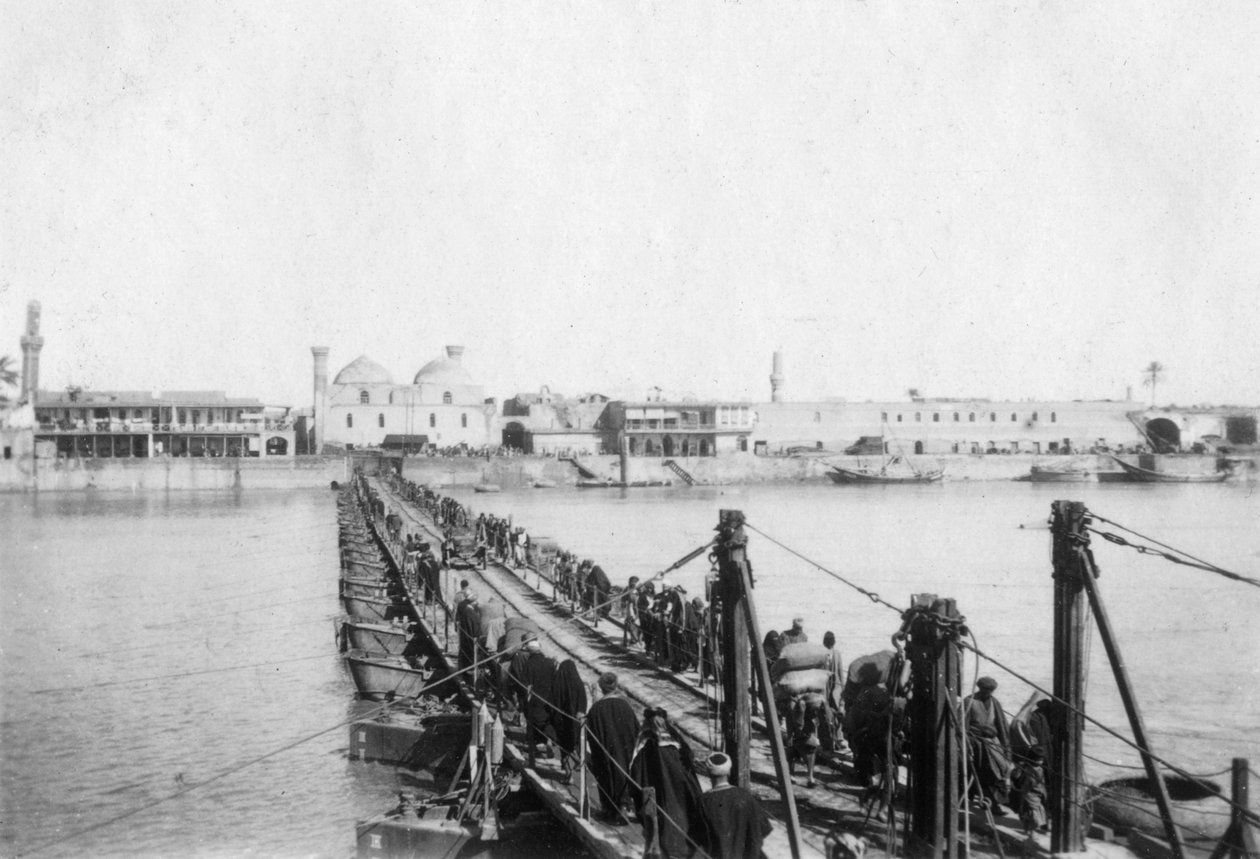 Kotah hajóhíd, Bagdad, Irak, 1917-1919 alkotó: Unbekannt