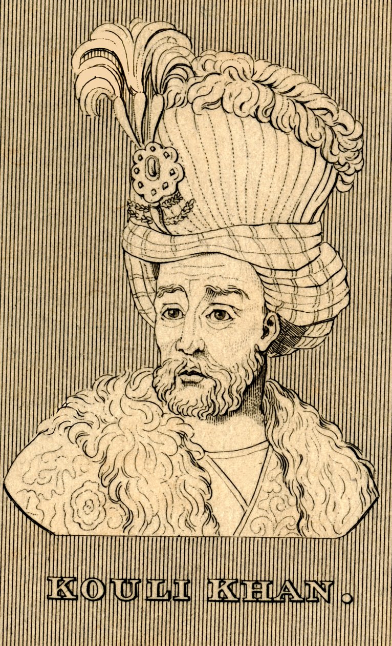 Kauli kán, 1688-1747, 1830. alkotó: Unbekannt