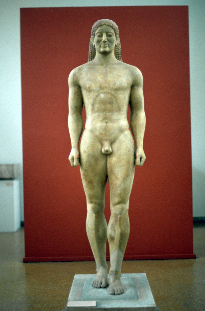 Kouros, ie 650-500 körül alkotó: Unbekannt