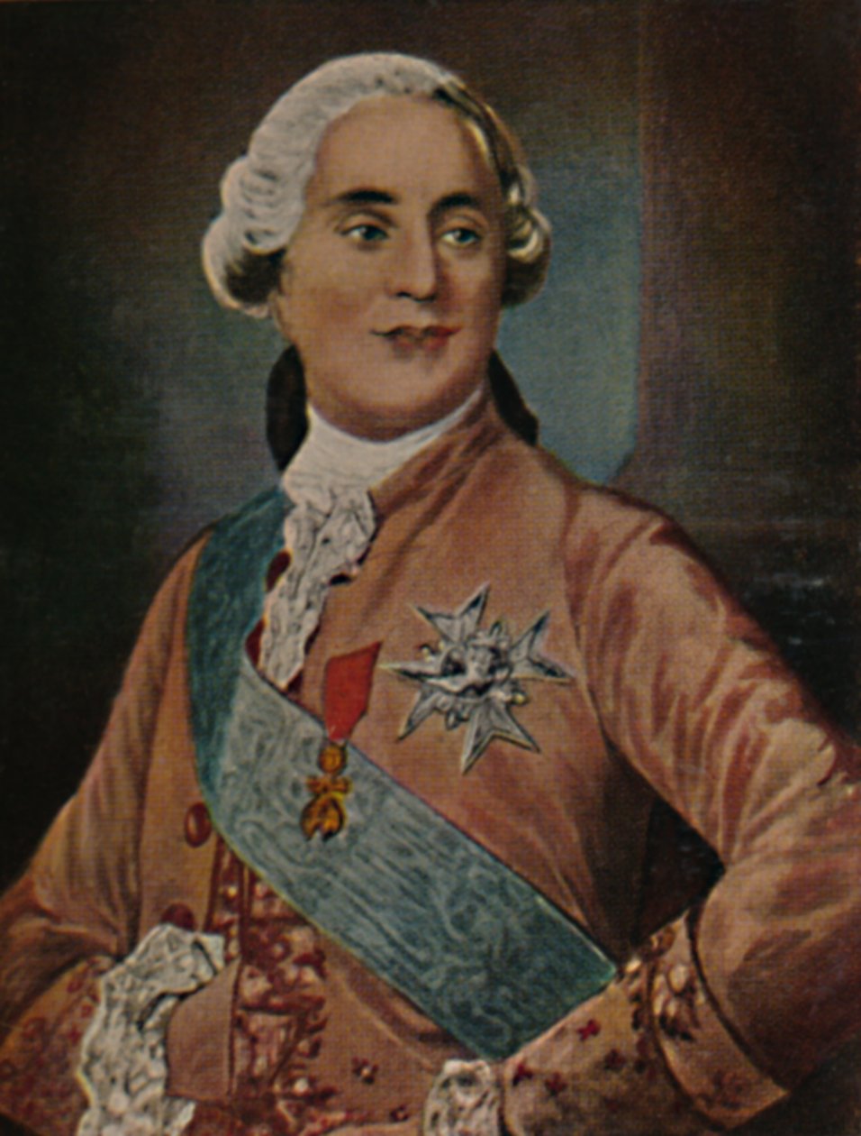 XVI. Lajos francia király 1754-1793. - Duplessis festménye, 1934. alkotó: Unbekannt